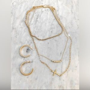 Matte Gold Set brand new